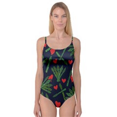 Asparagus Lover Camisole Leotard  by BubbSnugg