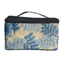 Fabric Embroidery Blue Texture Cosmetic Storage Case View1