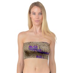 Pearl Lace And Smiles In Peacock Style Bandeau Top by pepitasart