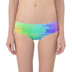 Colors Rainbow Pattern Classic Bikini Bottoms