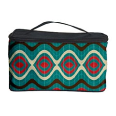 Ethnic Geometric Pattern Cosmetic Storage Case by linceazul