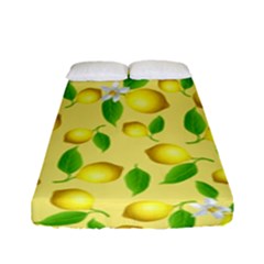 Lemon Pattern Fitted Sheet (full/ Double Size)