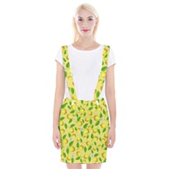 Lemon Pattern Braces Suspender Skirt by Valentinaart