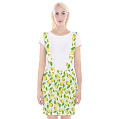 Lemon Pattern Braces Suspender Skirt by Valentinaart