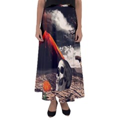 Optimism Flared Maxi Skirt by Valentinaart