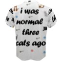 I was normal three cats ago Men s Cotton Tee View2