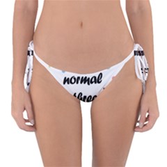 I Was Normal Three Cats Ago Reversible Bikini Bottom