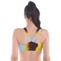 Sunflower Plunge Bikini Top View2