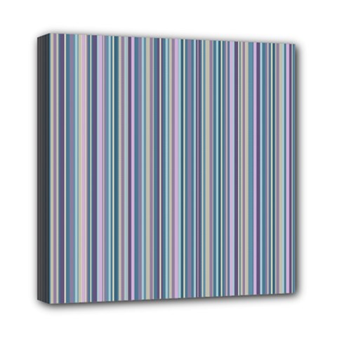 Lines Mini Canvas 8  X 8  by Valentinaart