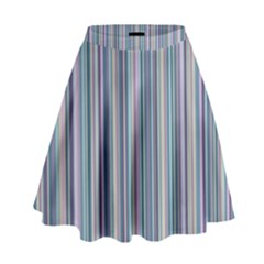 Lines High Waist Skirt by Valentinaart