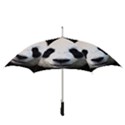 Panda face Straight Umbrellas View3