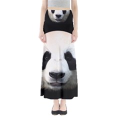 Panda Face Full Length Maxi Skirt