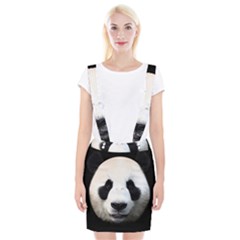 Panda Face Braces Suspender Skirt by Valentinaart