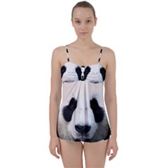 Panda Face Babydoll Tankini Set