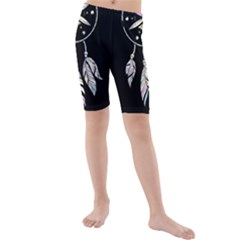 Dreamcatcher  Kids  Mid Length Swim Shorts by Valentinaart