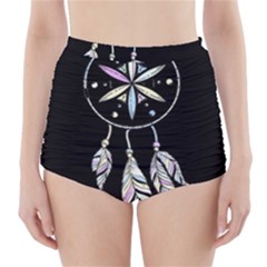 Dreamcatcher  High-waisted Bikini Bottoms by Valentinaart