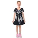 Dreamcatcher  Kids  Short Sleeve Velvet Dress View1