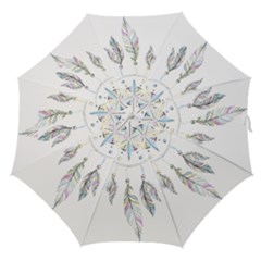 Dreamcatcher  Straight Umbrellas by Valentinaart