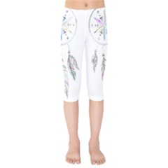 Dreamcatcher  Kids  Capri Leggings 