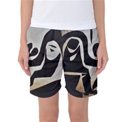 With Love Women s Basketball Shorts by MRTACPANS