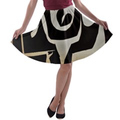 With Love A-line Skater Skirt by MRTACPANS