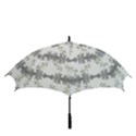 Floral Collage Pattern Golf Umbrellas View3