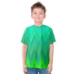 Zig Zag Chevron Classic Pattern Kids  Cotton Tee