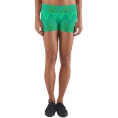 Zig Zag Chevron Classic Pattern Yoga Shorts