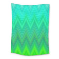 Zig Zag Chevron Classic Pattern Medium Tapestry