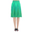 Zig Zag Chevron Classic Pattern Flared Midi Skirt View2