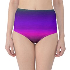 Ombre High-waist Bikini Bottoms by ValentinaDesign