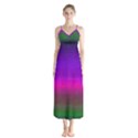 Ombre Button Up Chiffon Maxi Dress View1