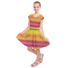 Ombre Kids  Short Sleeve Dress by ValentinaDesign