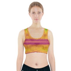 Ombre Sports Bra With Pocket