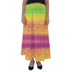 Ombre Flared Maxi Skirt by ValentinaDesign