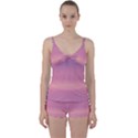 Ombre Tie Front Two Piece Tankini View1