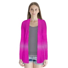 Ombre Drape Collar Cardigan by ValentinaDesign