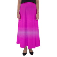 Ombre Flared Maxi Skirt