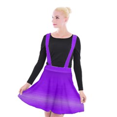 Ombre Suspender Skater Skirt