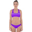 Ombre Cross Back Hipster Bikini Set View1