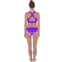 Ombre Cross Back Hipster Bikini Set View2