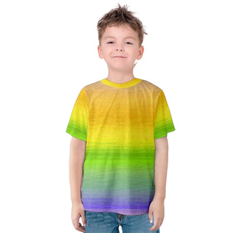 Ombre Kids  Cotton Tee by ValentinaDesign