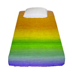 Ombre Fitted Sheet (single Size) by ValentinaDesign