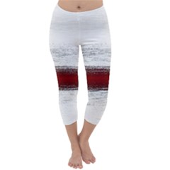 Ombre Capri Winter Leggings  by ValentinaDesign