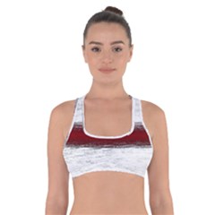 Ombre Cross Back Sports Bra