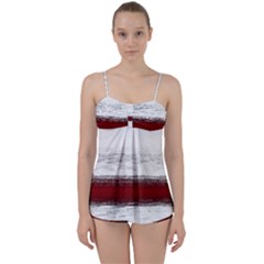 Ombre Babydoll Tankini Set