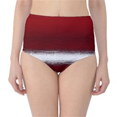 Ombre High-waist Bikini Bottoms by ValentinaDesign