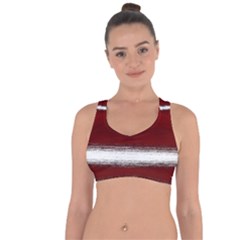 Ombre Cross String Back Sports Bra