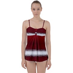 Ombre Babydoll Tankini Set