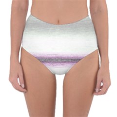 Ombre Reversible High-waist Bikini Bottoms